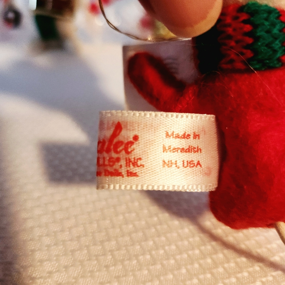 Annalee Christmas Mice Ornaments Baker Rolling Pin Ski Mouse Y2K Angel Bulb - Picture 5 of 5